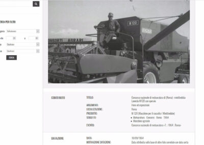 Video del progetto di archiviazione Laverda, macchine agricole